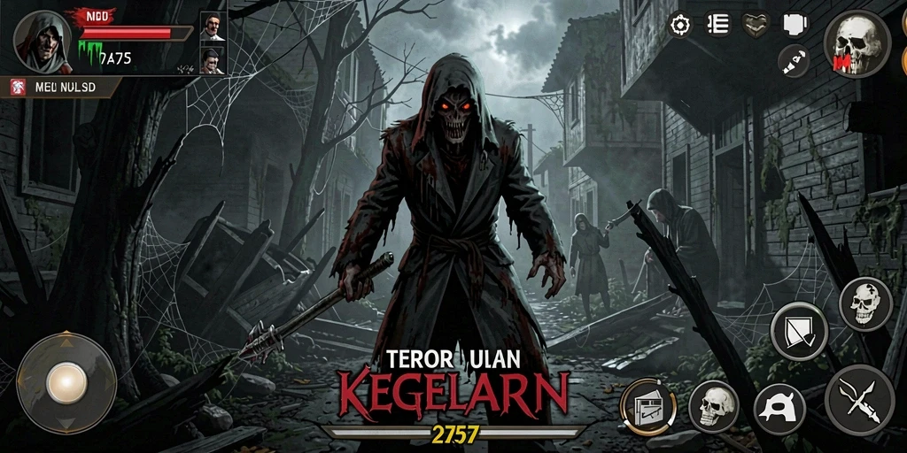 Gameplay mencekam di dalam kegelapan misterius