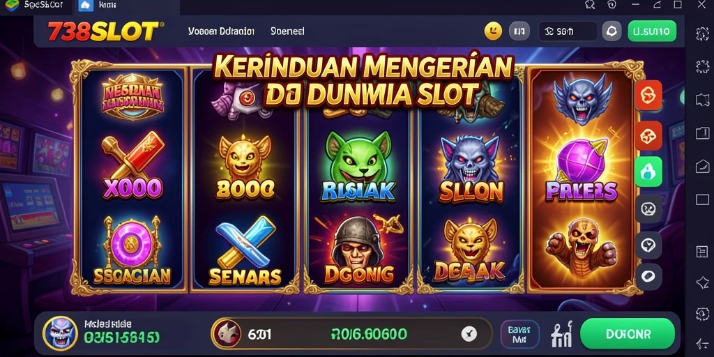 Tampilan menyeramkan dari gameplay di 738SLOT yang penuh ketegangan.