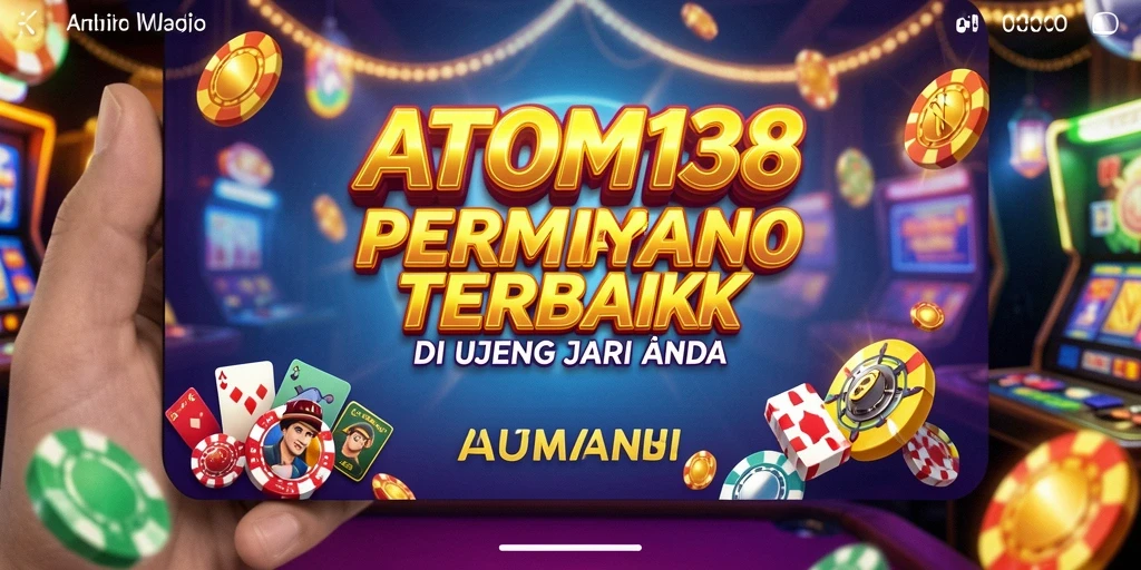Tampilan gameplay yang menarik dari ATOM138 dengan efek visual menawan.