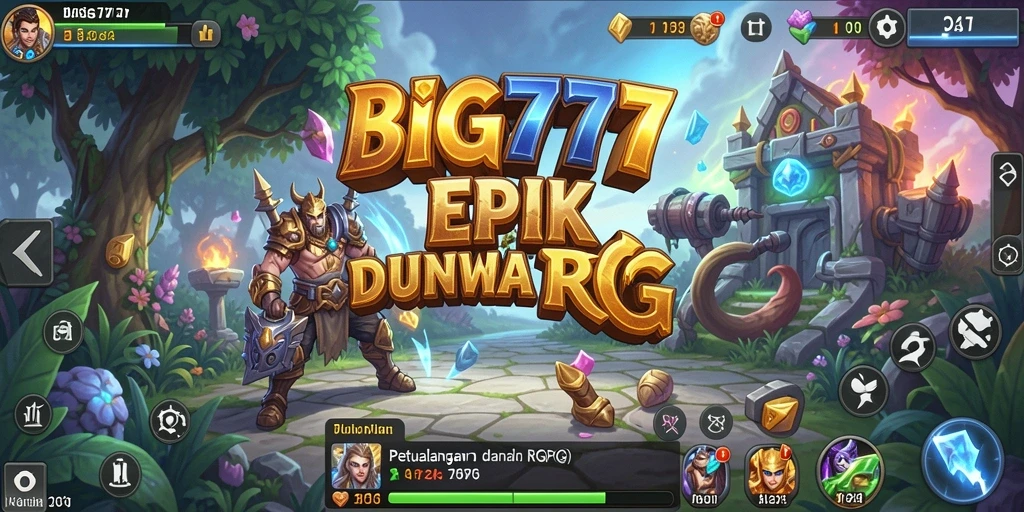 Screenshot gameplay BIG777 menampilkan aksi seru dalam dunia RPG.