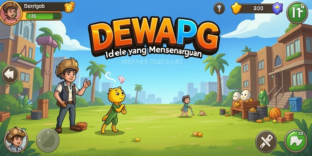 Tampilan gameplay DEWAPG yang menarik dan menawan.