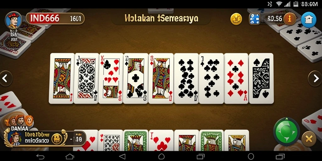 Tampilan gameplay domino yang seru dan interaktif.