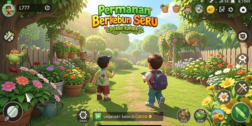 Tampilan gameplay L777 yang menarik dan penuh warna.