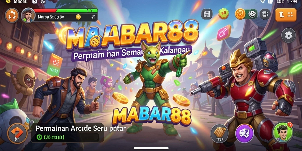 Tampilan gameplay seru dan menantang dari MABAR88.