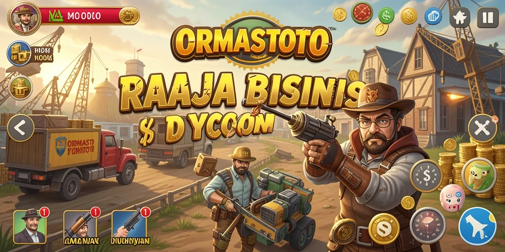 Tampilan gameplay menarik dari ORMASTOTO dengan elemen Tycoon yang mendebarkan.