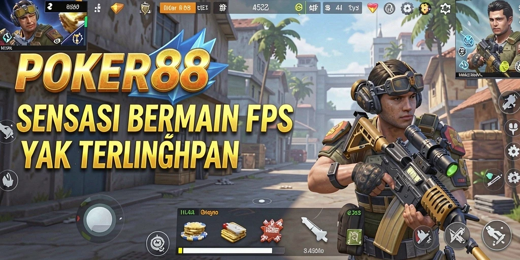 Gameplay FPS POKER88 yang mendebarkan dan penuh aksi.