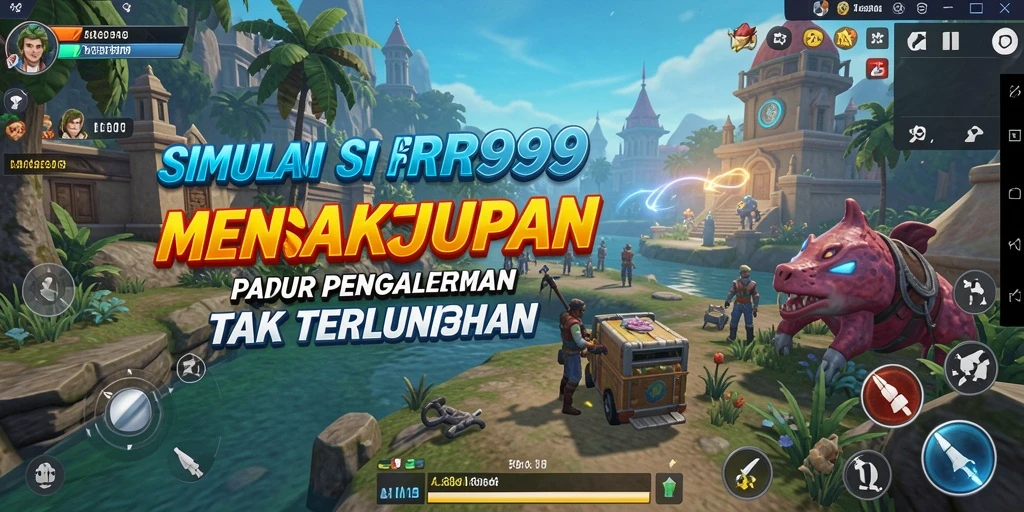 Tangkapan layar RR999 menampilkan gameplay yang memukau dan interaksi antara pemain.