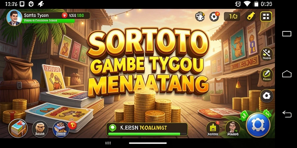 Tampilan gameplay SORTOTO yang menarik dan penuh strategi.